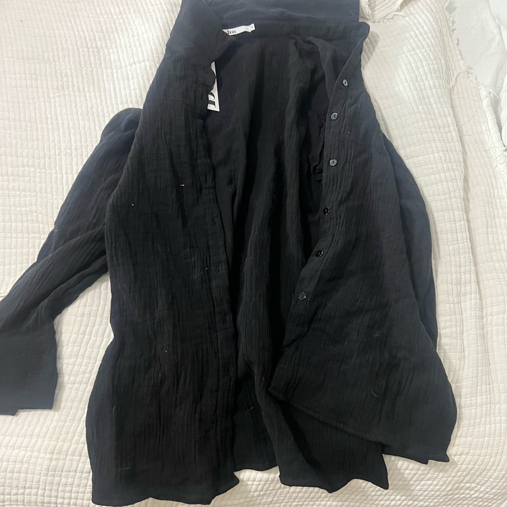 Black Button Down Shirt